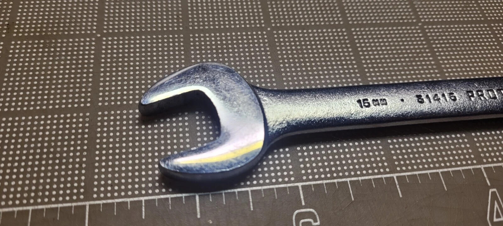 Proto Professional 31415 14mm x 15mm Open End Wrench USA