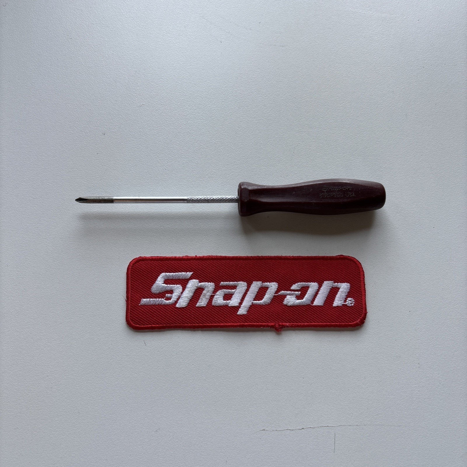 Snap On Tools SDDP300 #0 Phillips Miniature Screwdriver Cranberry Burgundy Mini