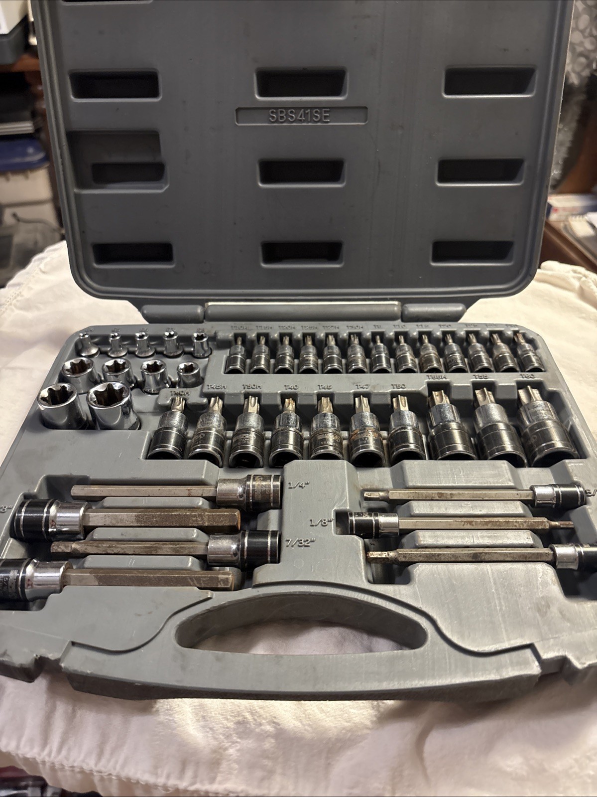 Matco Tools Silver Eagle 41 Pcs Socket Bit Driver Set SBS41SE