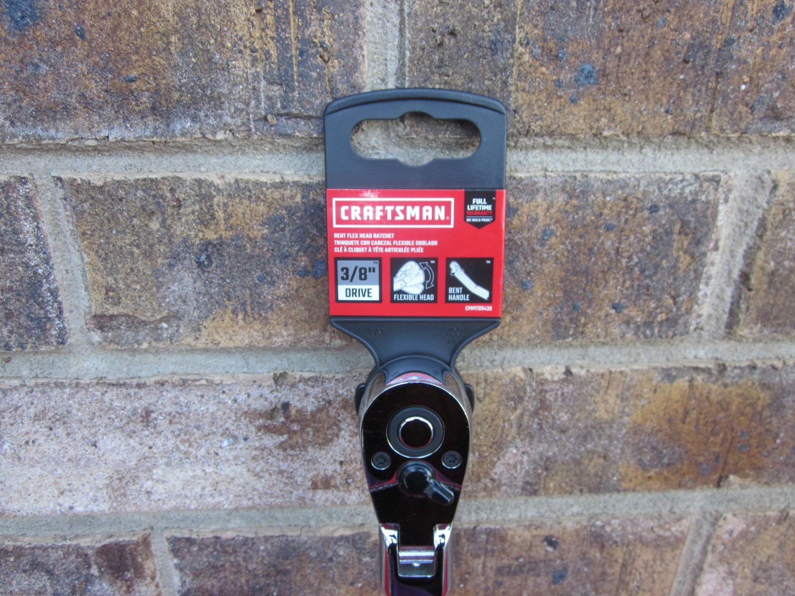 CRAFTSMAN 12 inch 72-Tooth 3/8″ Drive Bent Flex Head Ratchet CMMT99439 NEW