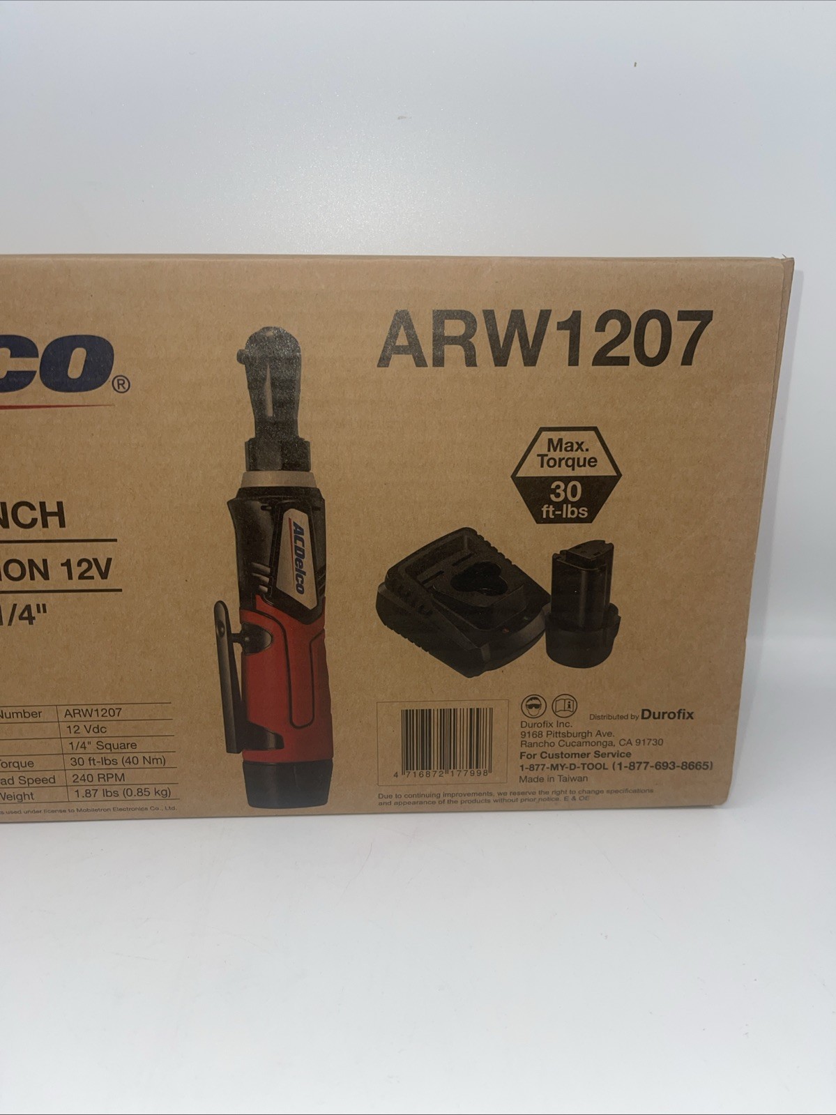 ACDelco ARW1207 Li-ion 12V 1/4″ Ratchet Wrench