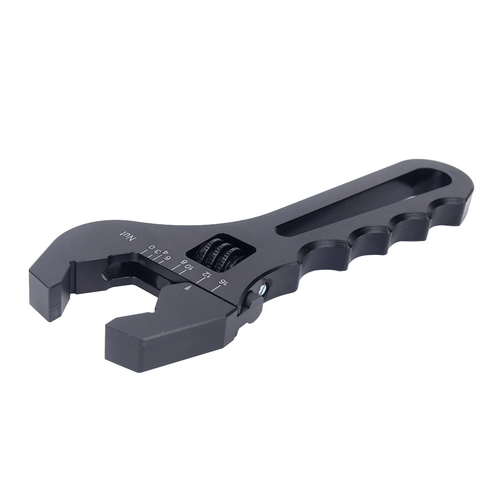 3AN – 16AN Adjustable Socket Wrench Hose Fitting Hand Tools Aluminum Black Color