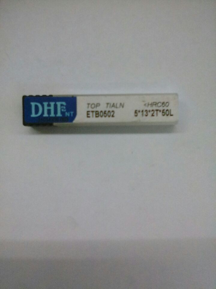 1PC THREADING TOOLS DHF TOP TIALN HRC60 ETB0502 5*13*2T*50L