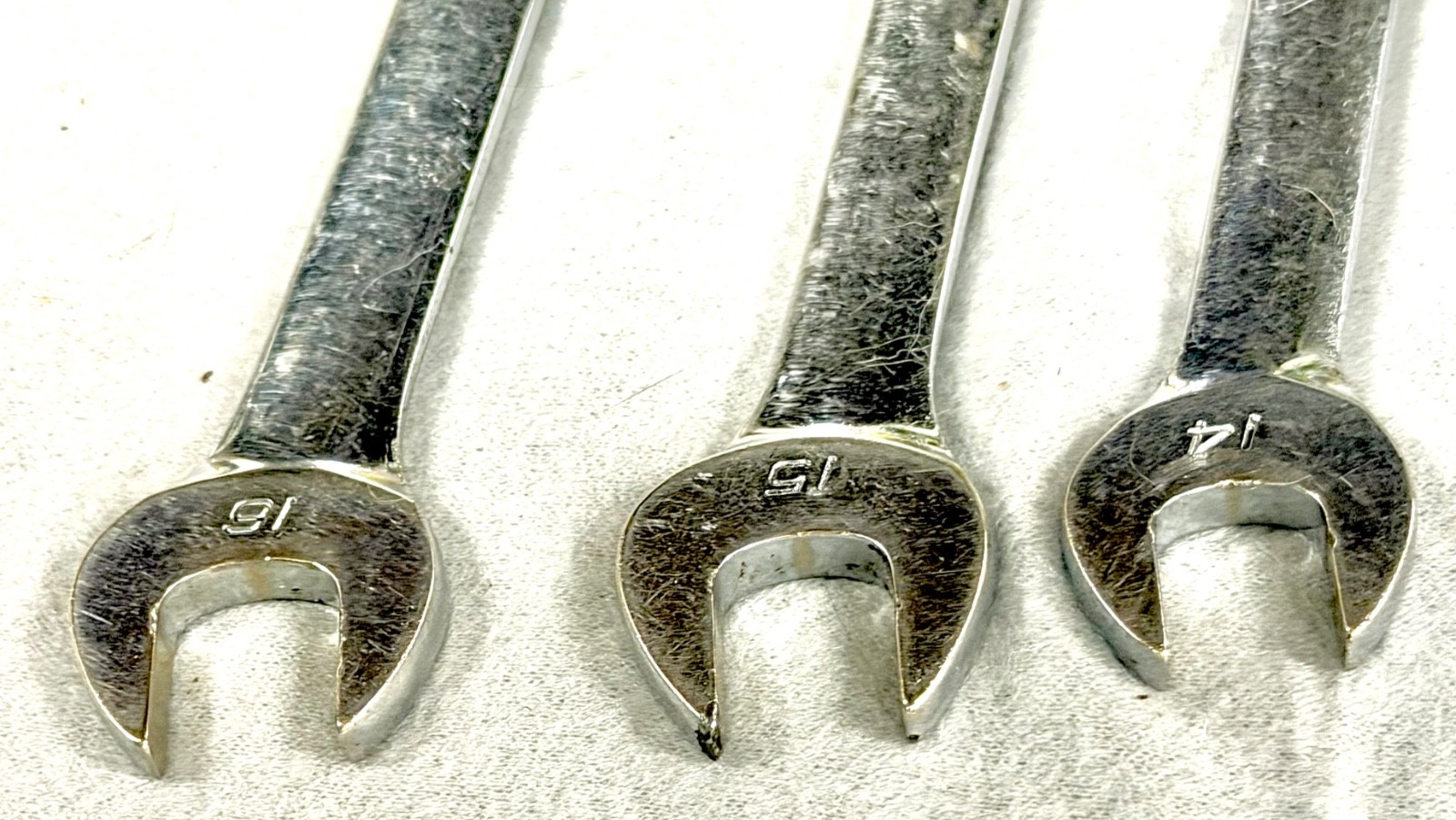 Snap On OEXLM Metric Long Combination Wrench Set 10mm-19mm Flank Drive Hand Tool