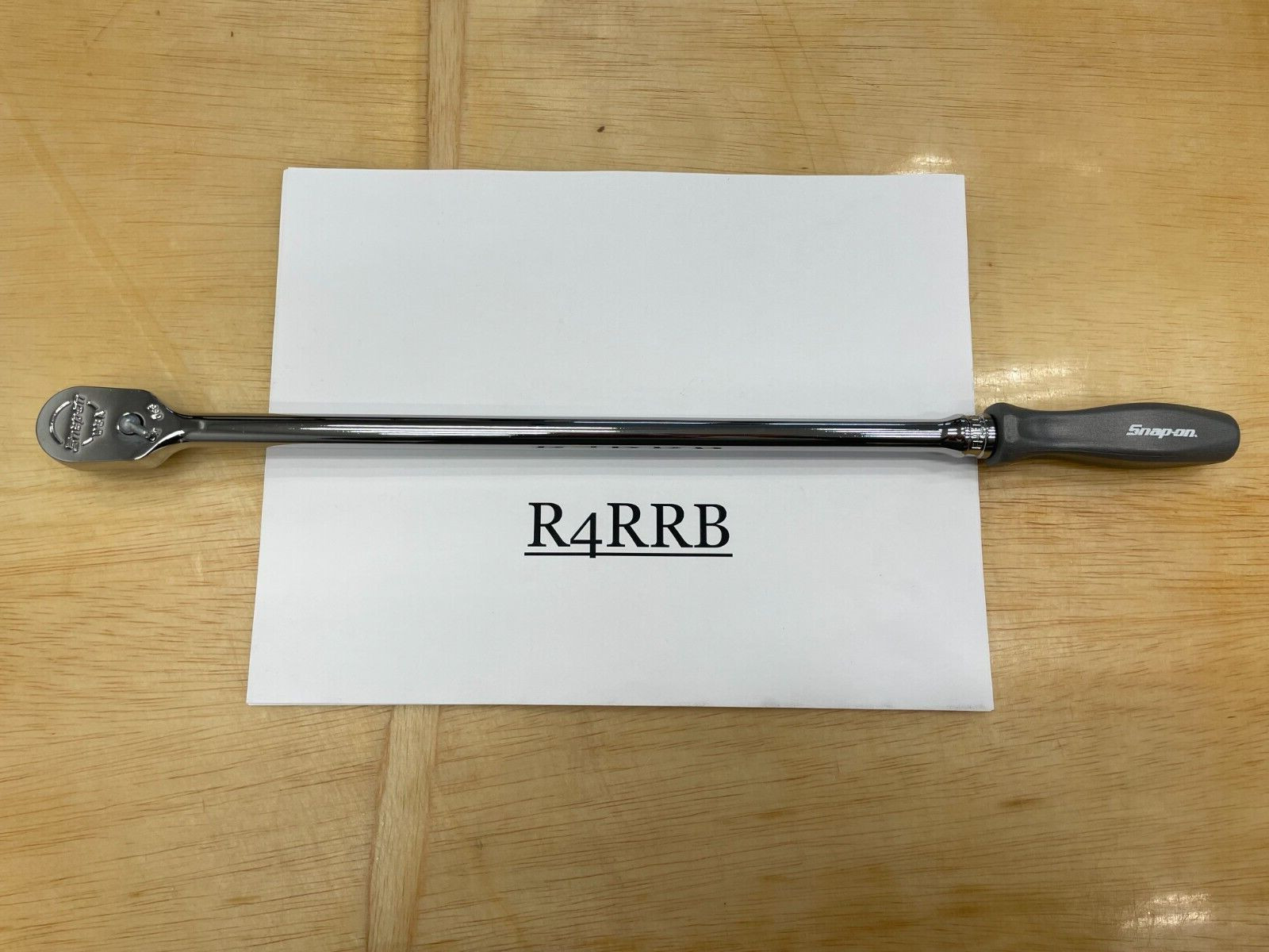 Snap-on Tools NEW DRK TITANIUM 3/8 Drive Hard Extra-Long Fixed Ratchet FHLLD80DT