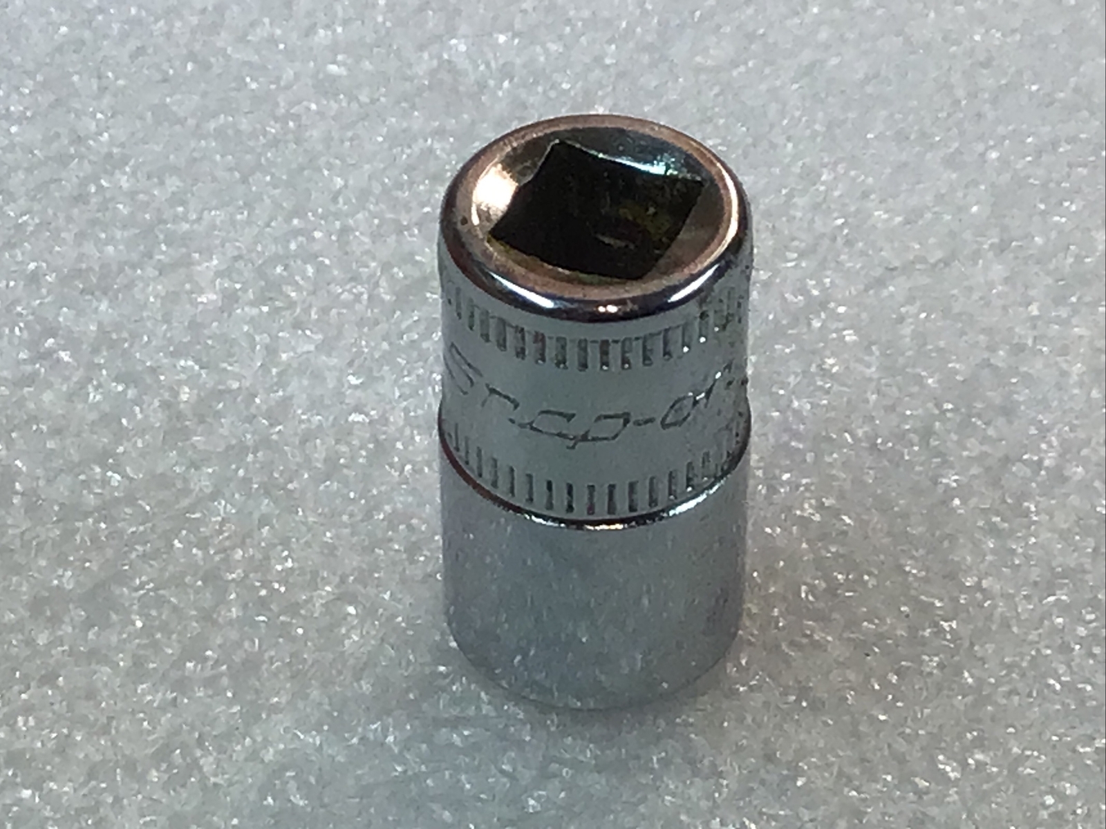 Snap On TMM9 – 9mm, Metric, Chrome, Shallow, Socket, 1/4″ Dr., 6 Pt.,-USA-NEW