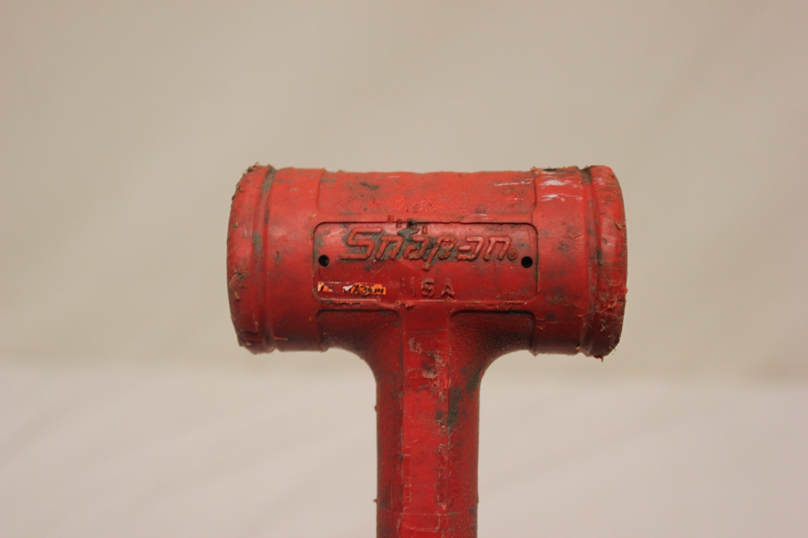 Snap On HBFE16 Red Soft Face Grip Dead Blow Hammer Hand Tool USA 16oz J24
