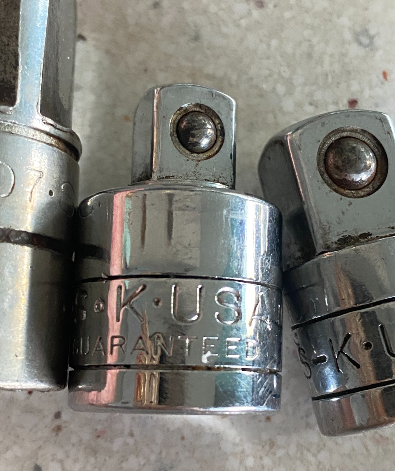 SK Tools Socket Adapter USA Lot of 4 3/8″ 1/2″ 3/4 #401 451 407 45160