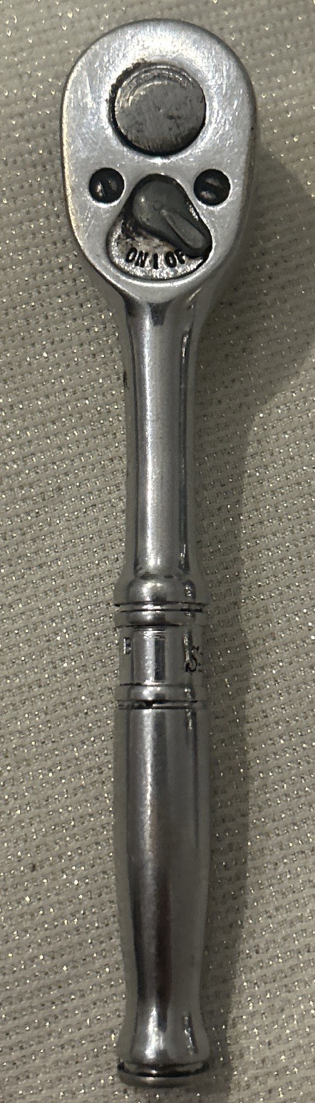 Snap-On Tools 1/4″ Drive Chrome Ratchet TM70B USA