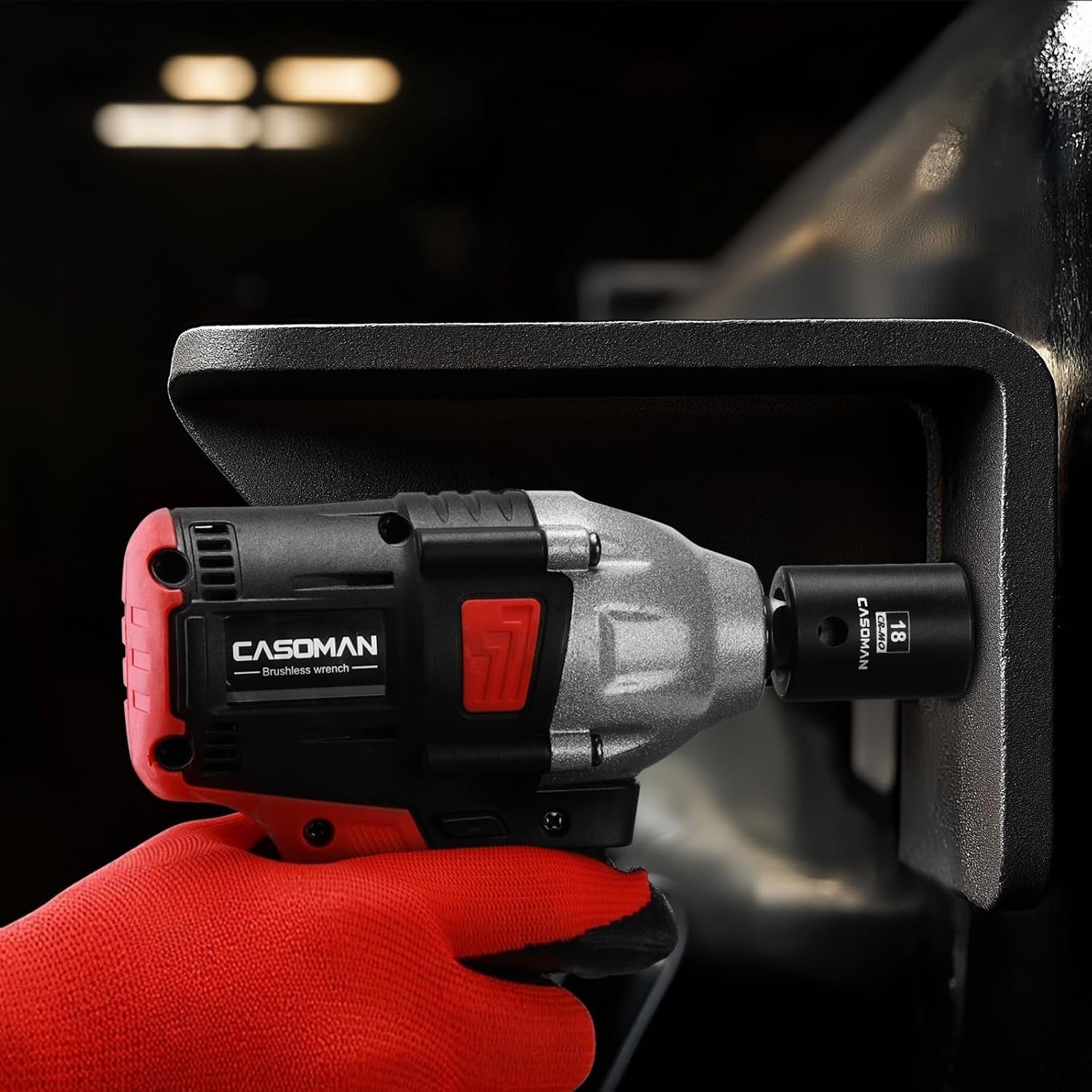 High-Visibility 1/2″ Drive 18mm Impact Socket – Corrosion-Resistant Finish