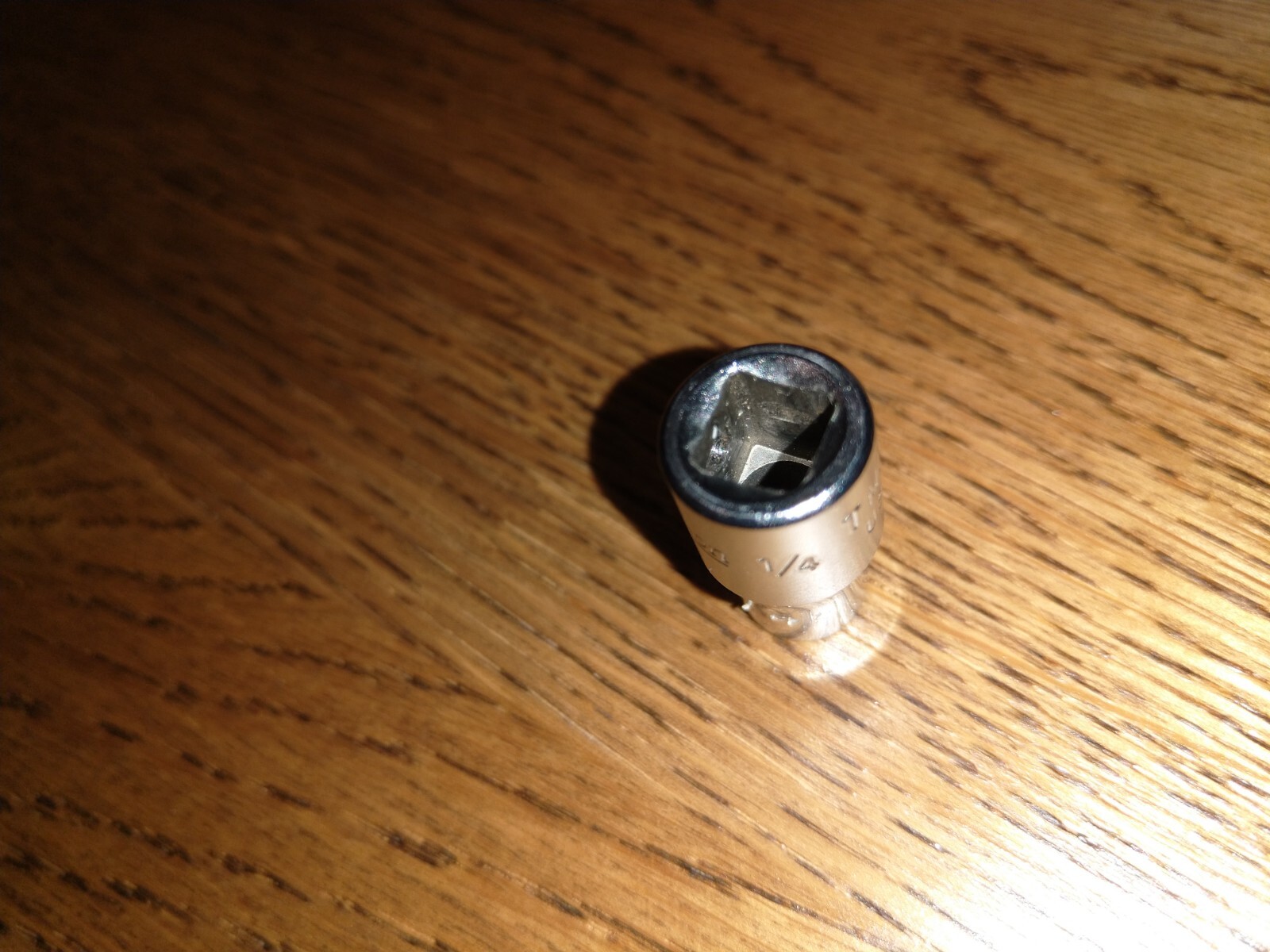 Snap-on USA TMD8 1/4” Drive 12 Point SAE 1/4” Flank Drive Shallow Socket 10gram