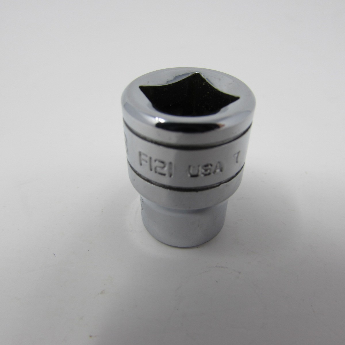Snap-On 3/8″ 12 Point Socket 3/8″ Drive F121 Writing and Scratches On Tool USA
