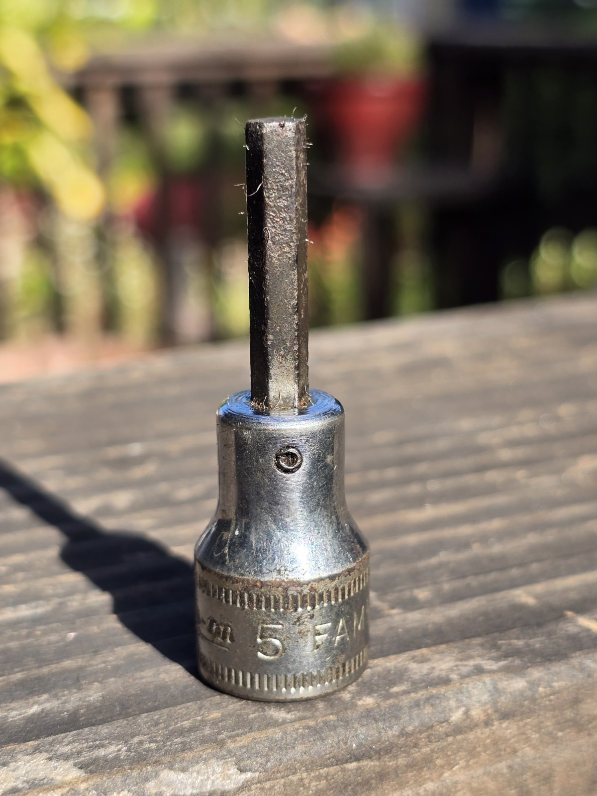 Snap-On Tools Metric 3/8″ drive 5mm Standard Hex Bit Socket FAM5A USA