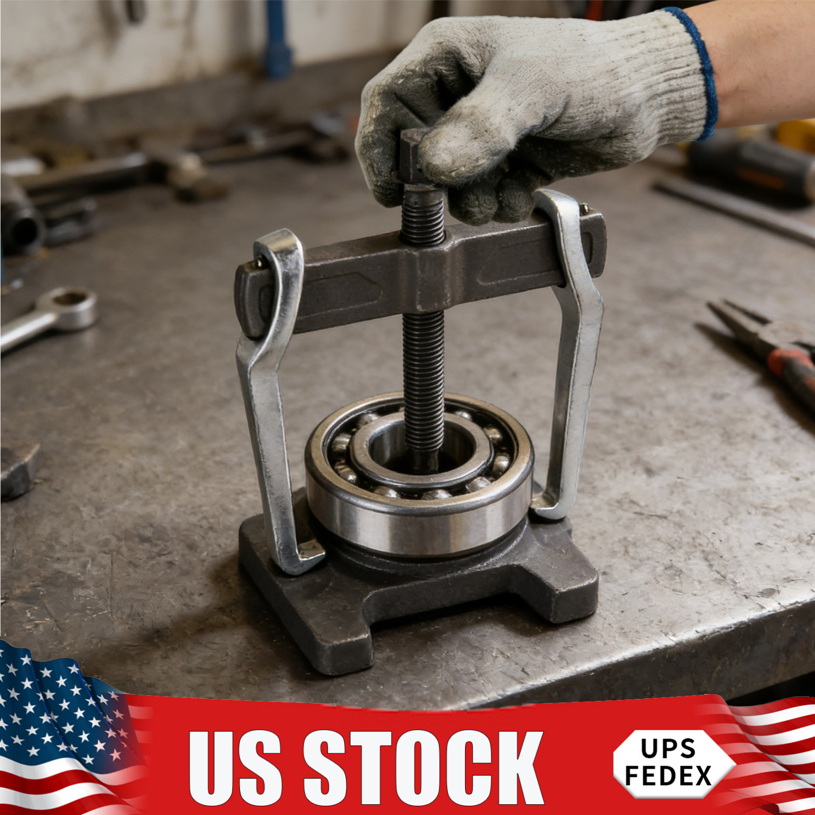 2 Claws Bearing Puller, Gear Puller, 2 Claws Puller For Pulley Bearing Removal