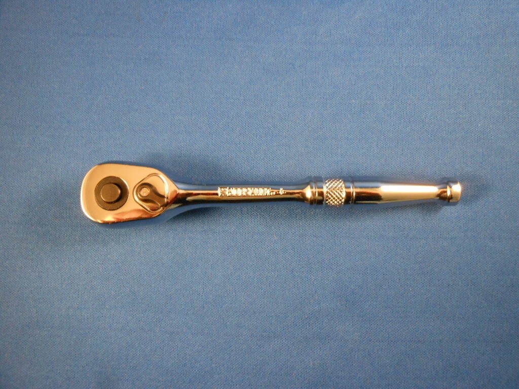 NEW JobSmart of Tractor Supply Co. 1/4″ Drive 72 Tooth Chrome Ratchet Wrench