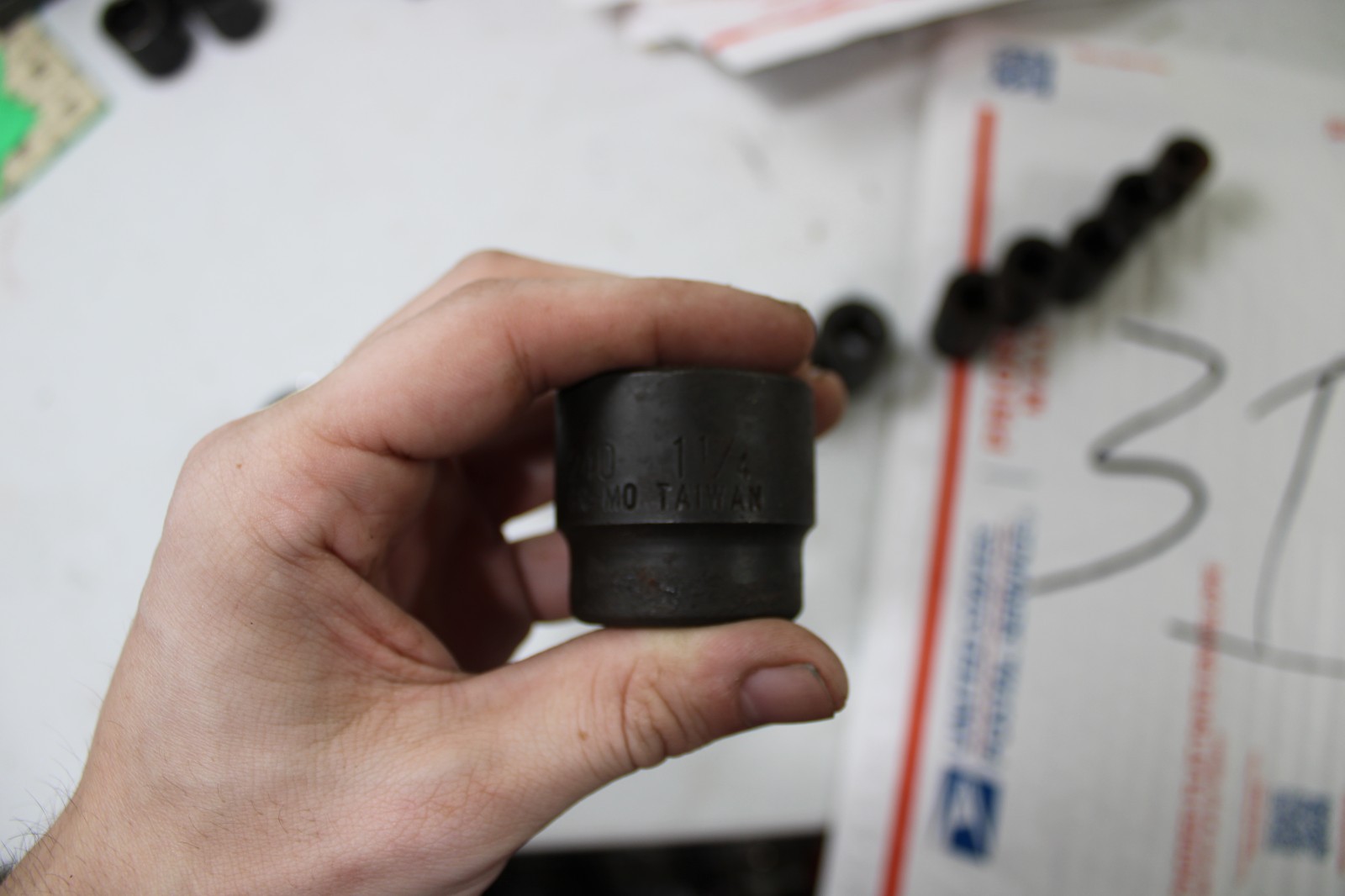 Sunex 7/16 to 1 1/4 Impact Set 1/2in drive Short