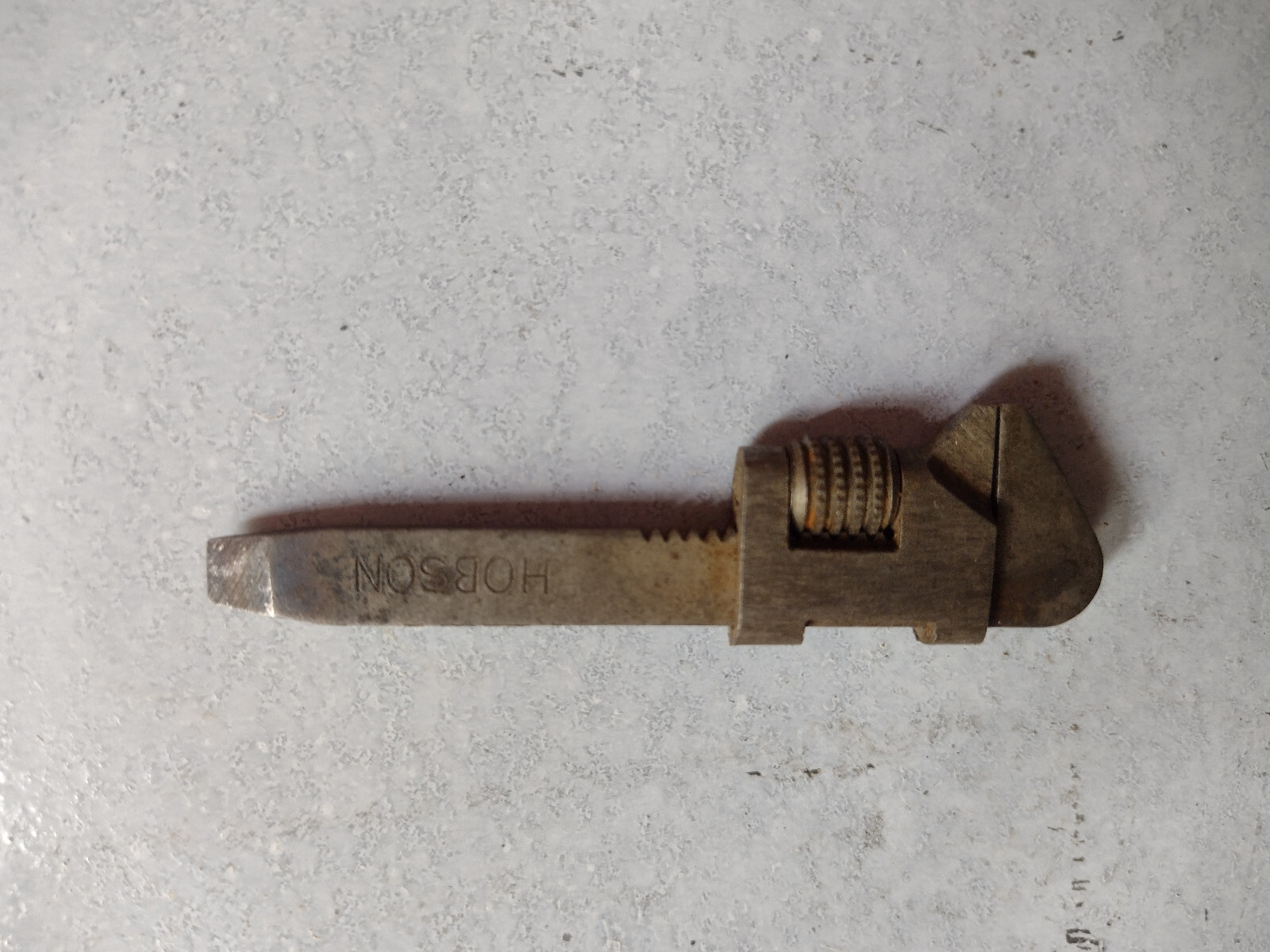 HOBSON miniature Adjustable Wrench – Approx. 68MM longWrench