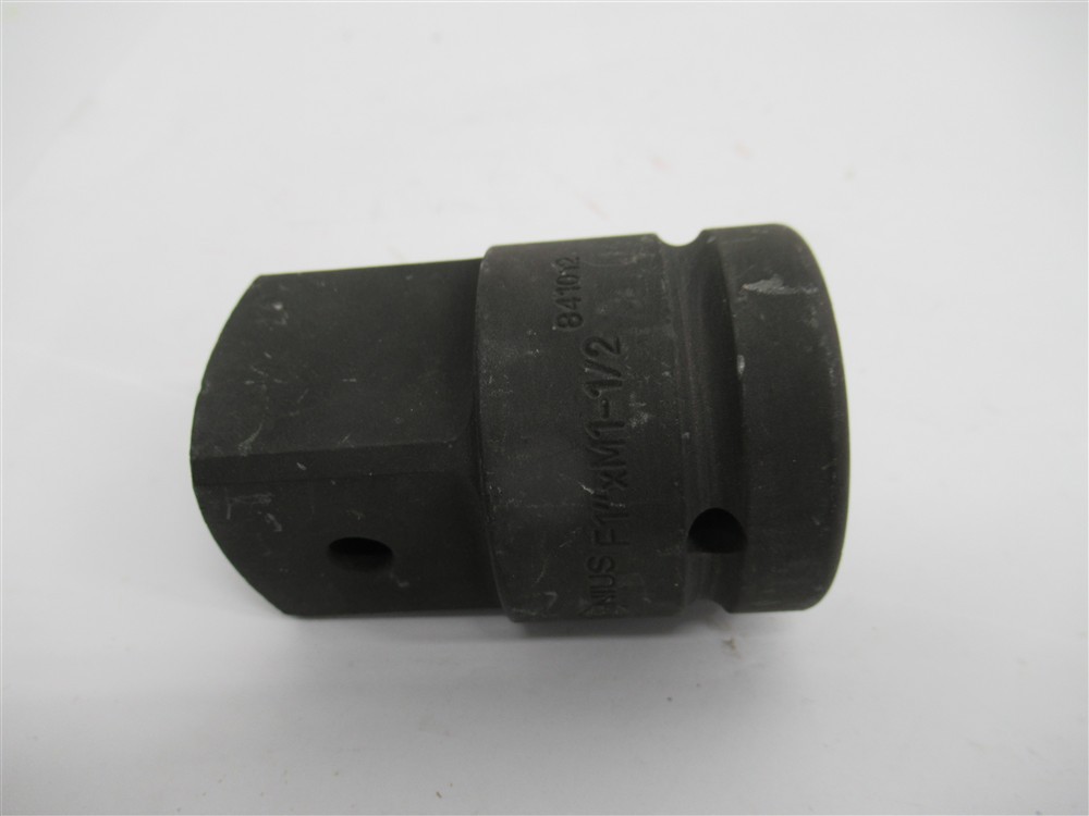 Genius 841012 , 1″ Female x 1-1/2″ Male Impact Adapter W/Pin Hole