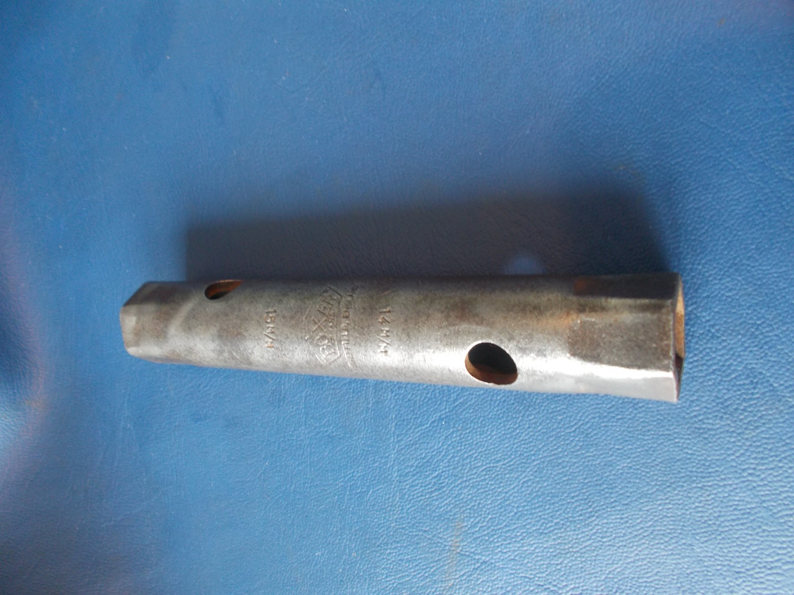 Vintage Boxer Brand Box Spanner 14mm x 15mm Made in Sheffield England.