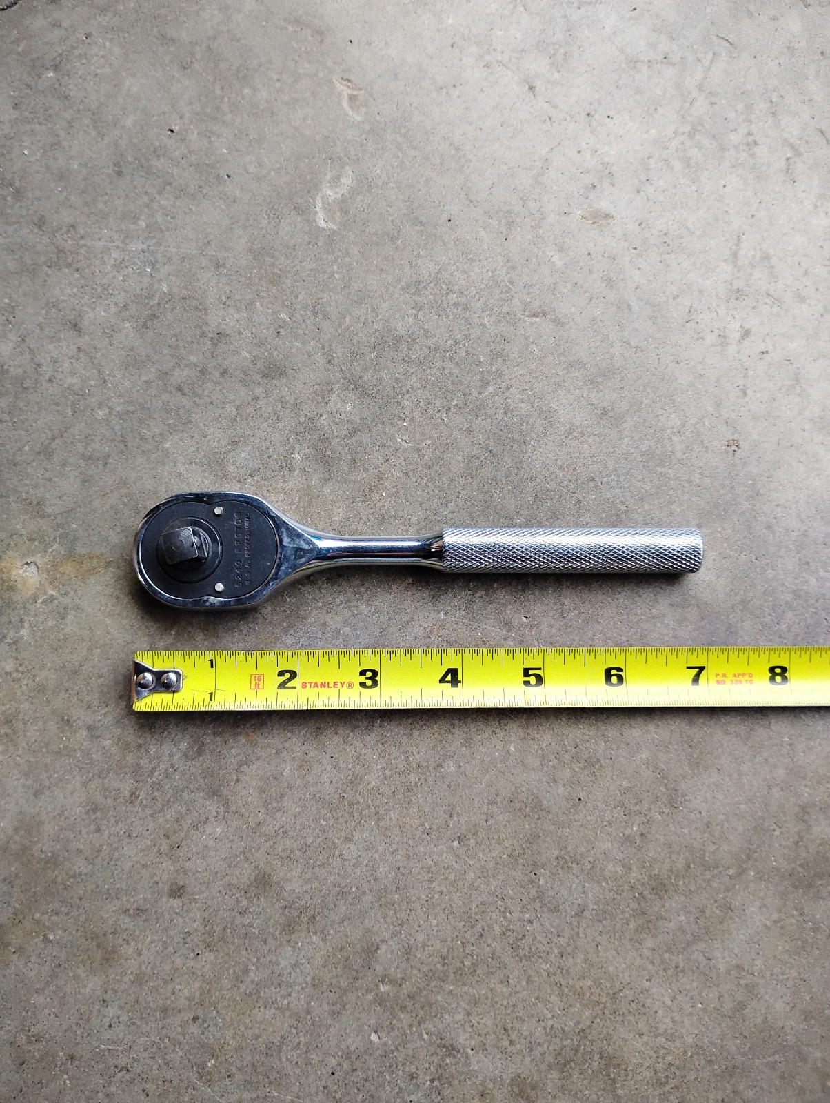 Vintage Proto 3/8″ Drive Pear Head Ratchet 5249 Made in USA