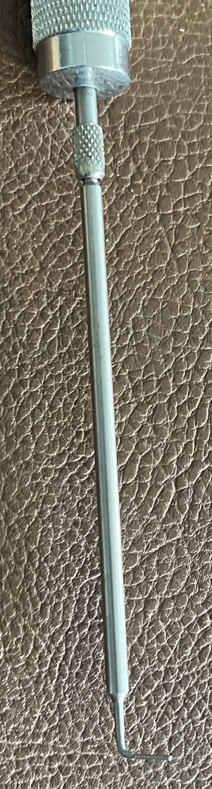 U.S. Gauge 25586-1 0-80 ounces pull gauge with red resettable marker