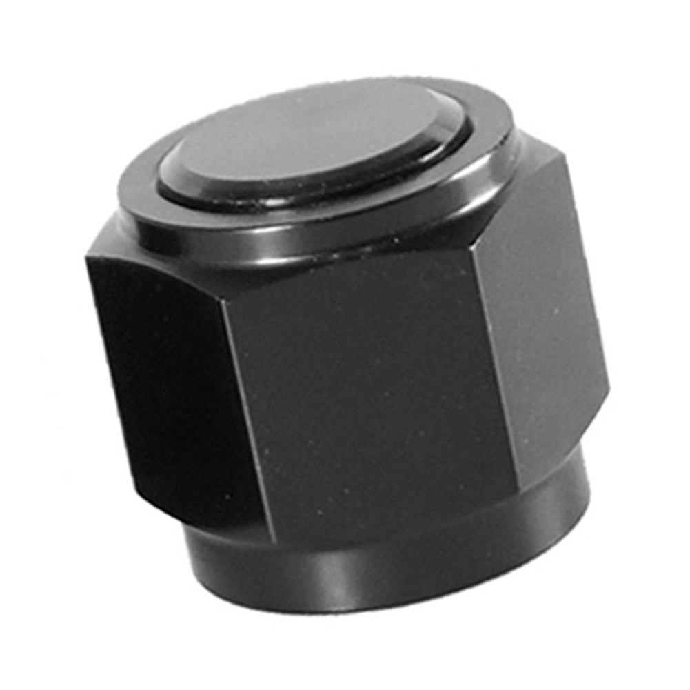 Aluminum Flare Cap Block Off Fitting for Automotive and Industrial Use