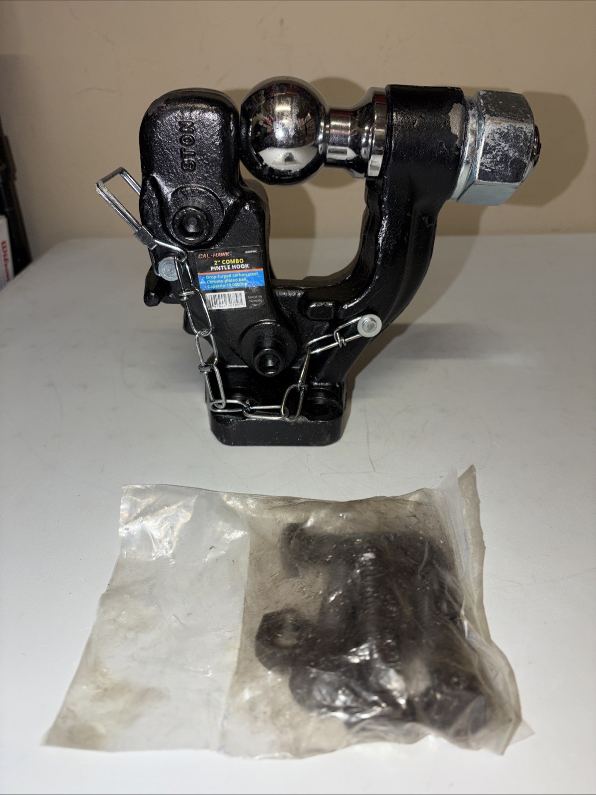 CAL-HAWK AZHPHC 2″ COMBO PINTLE HOOK Hitch