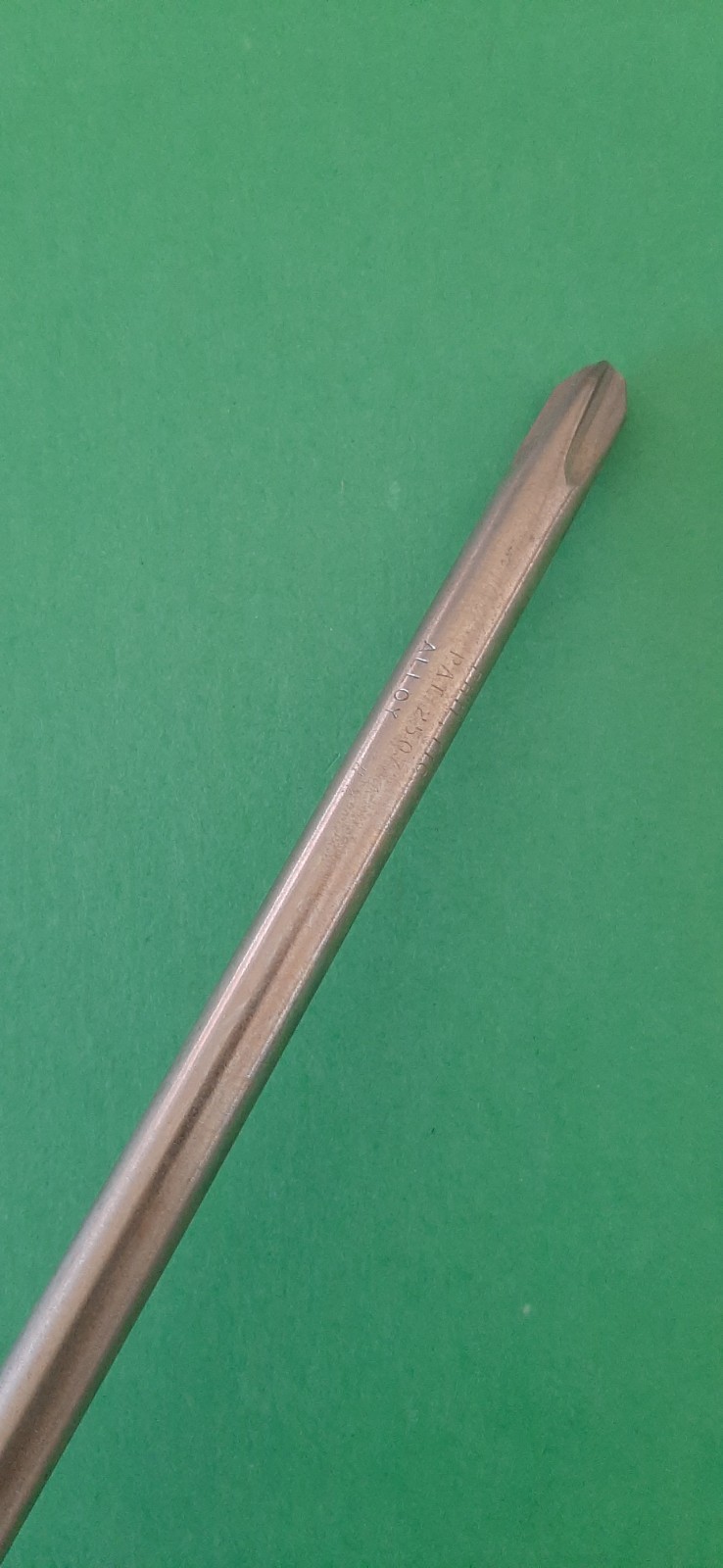 NOS NEW Millers Falls #4 USA No. 850-8 Phillips Head Screwdriver Clear Red E8