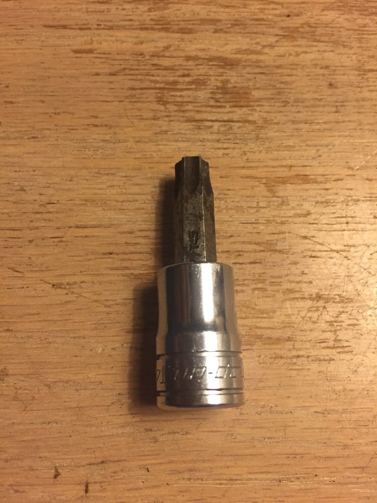 Snap On Tool USA Torx Socket Star Bit Standard T-45 3/8″Drive Mechanic FREE SHIP