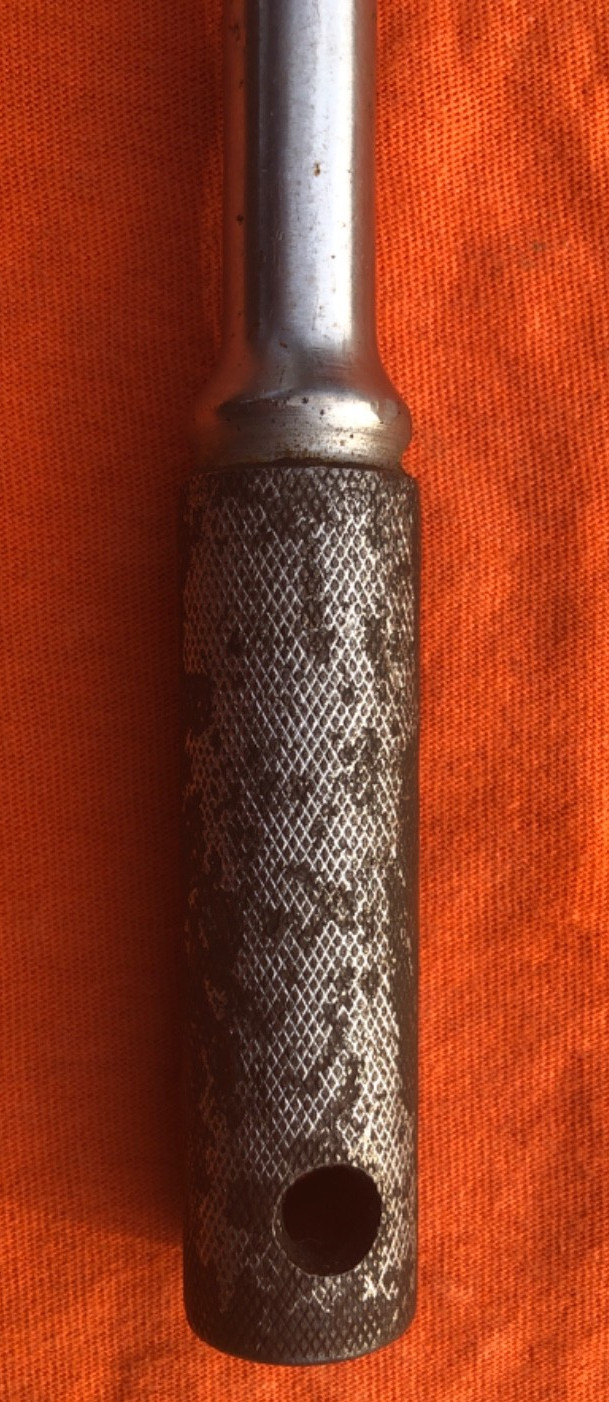 VINTAGE 1/2 INCH DRIVE 18 INCH SNAP -ON No. NS-18A BREAKER BAR w UNDERLINE LOGO