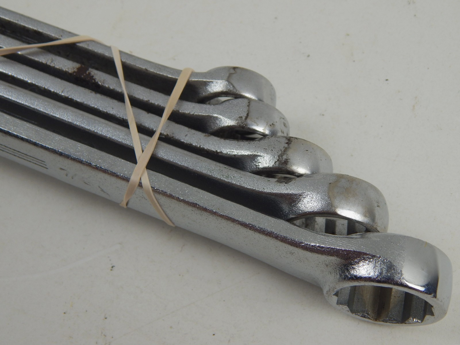 Vintage Williams Superrench SAE 12pt Combination Wrench Set Lot 5 Pieces