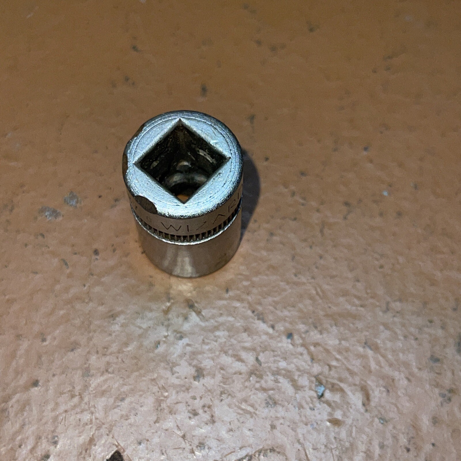 Wizard USA HR 2637 7/16 In SAE 3/8″ Drive 8 Point Double Square Socket