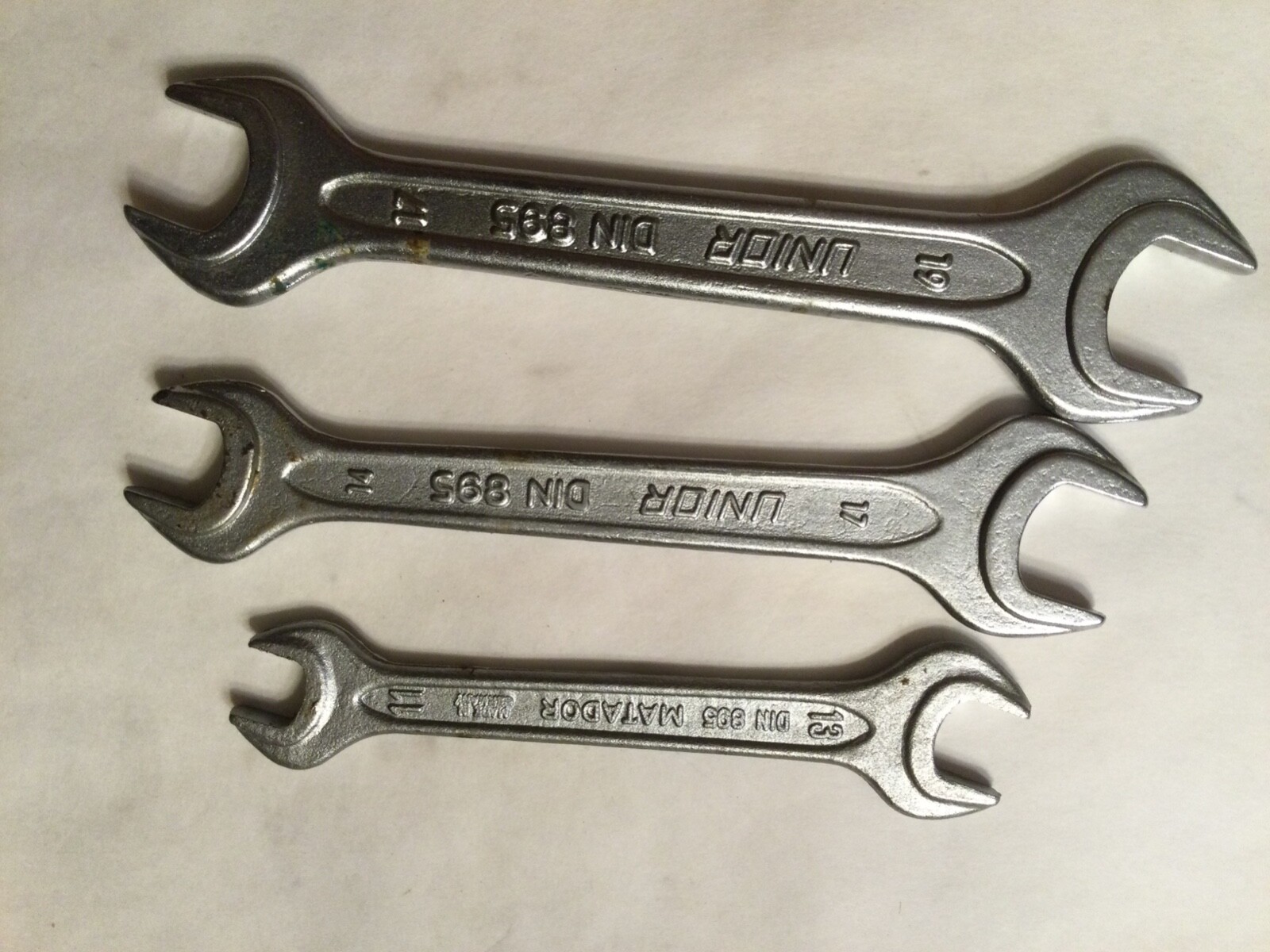 Vintage Mercedes Benz Unior Din Wrench 3 PC Set