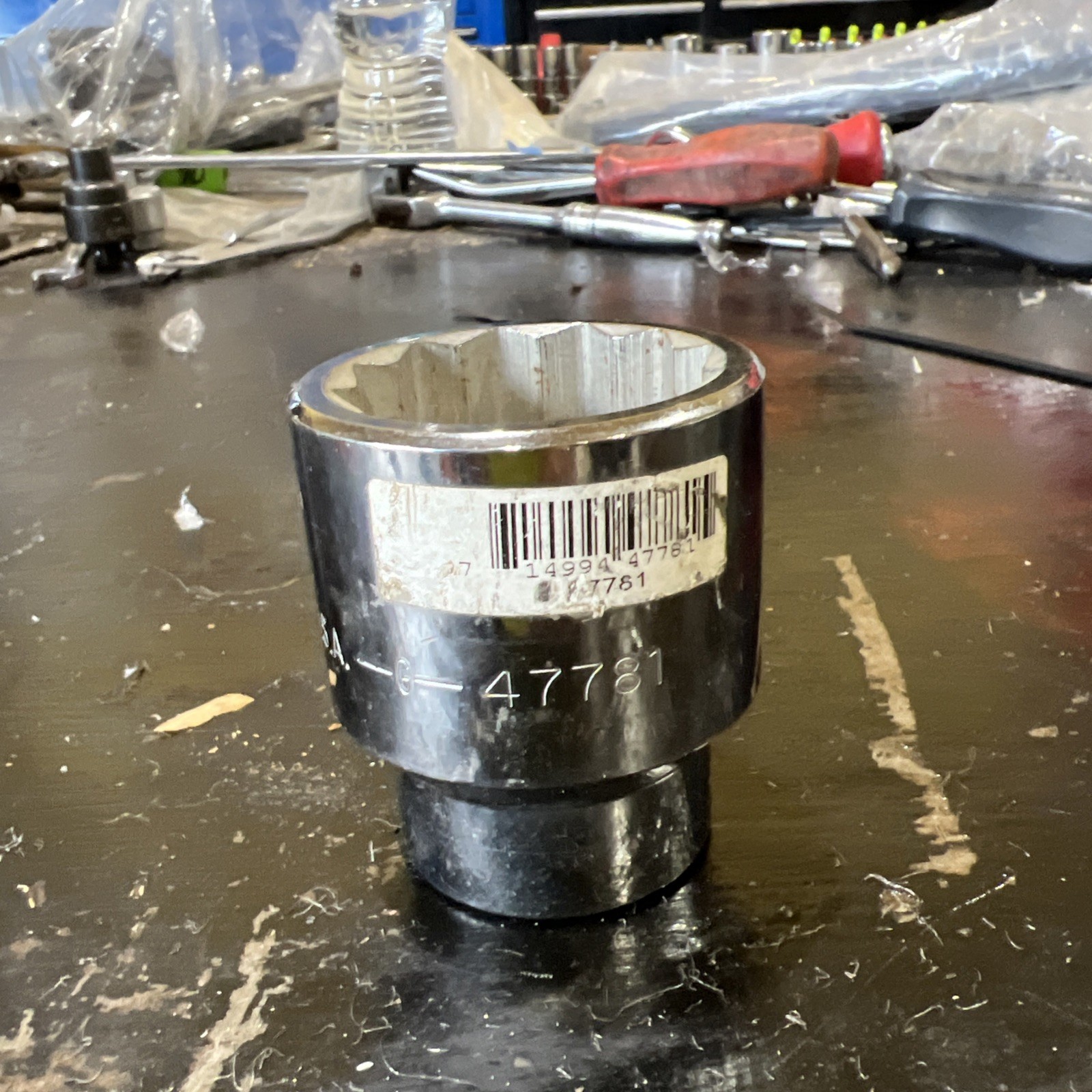 Craftsman NEW 47781 USA -G- 3/4 Drive 1-7/16″ SAE 12 Point Heavy Duty Chrome