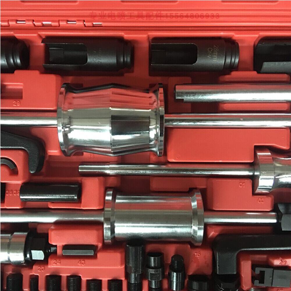 40pcs Universal Diesel Injector Extractor Remover Slide Hammer Puller Rail