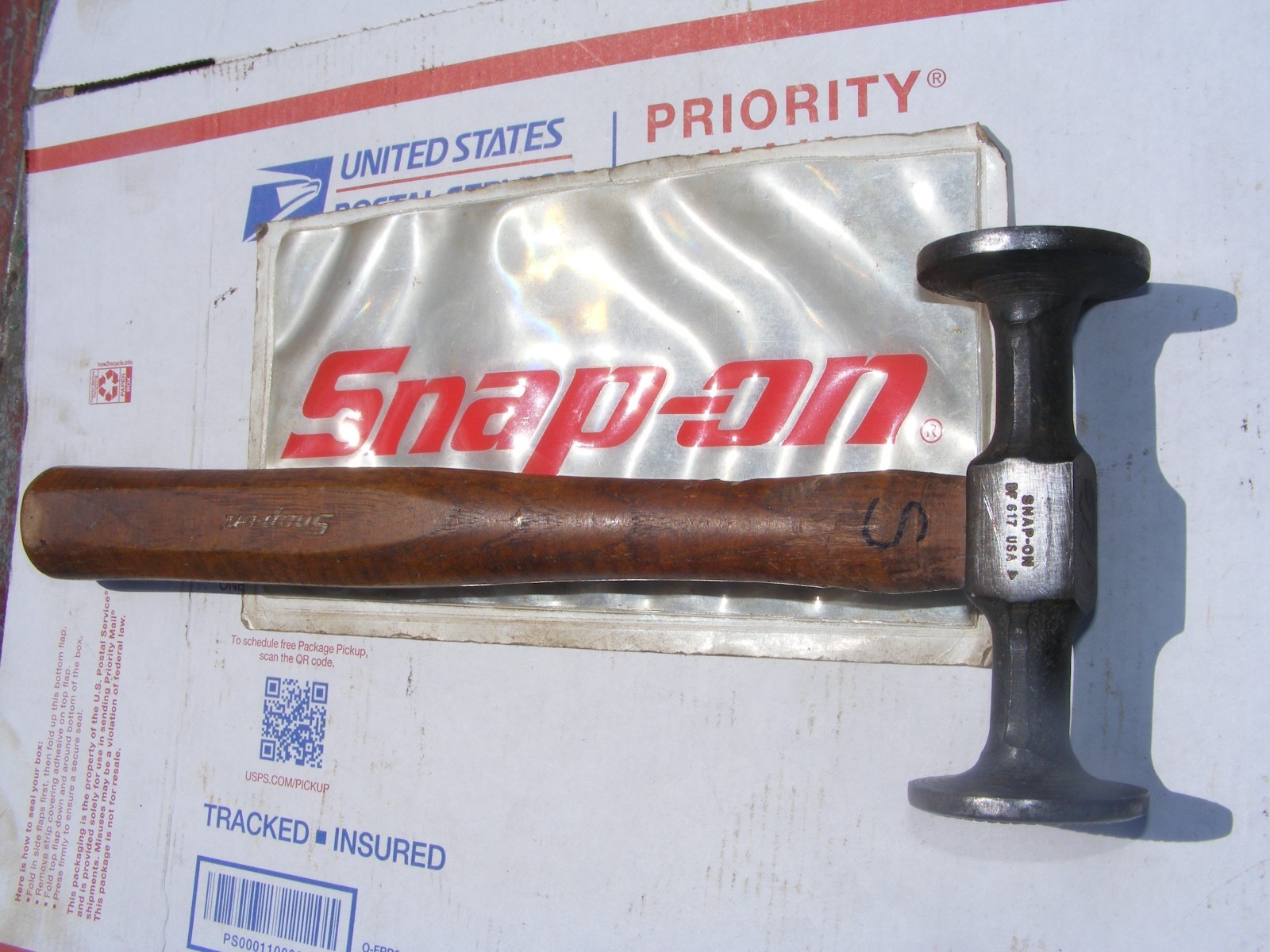 Snap on Auto Body Shrinking Hammer BF617