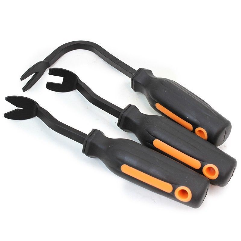 CTT 3-Pc. Auto Door Panel Remover Tool Set Dash Trim Molding Clips Panel CAPDPR3