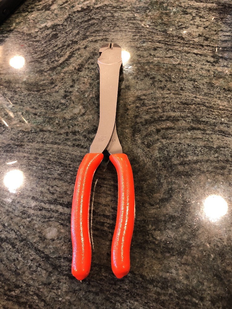Snap On 312cf 11″ vectorEdge heavy duty diagonal cutter orange