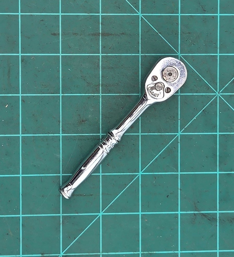 Snap On Tools 1/4″ Drive TM70C Ratchet Vintage