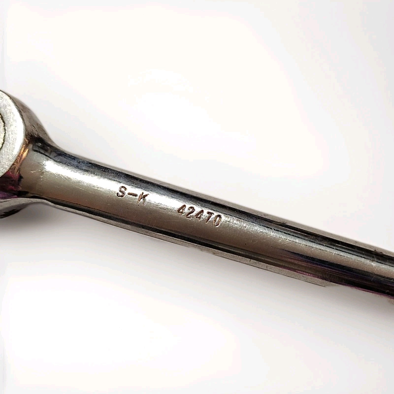 S-K Tools 42470 1/2″ Drive 48 Tooth Ratchet Textured Handle Made USA