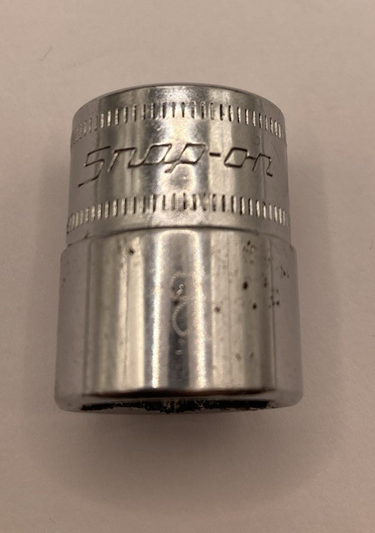 Used Snap On Snap-On Tools USA 3/8″ Drive 16mm 6-point Shallow Socket – FSM161