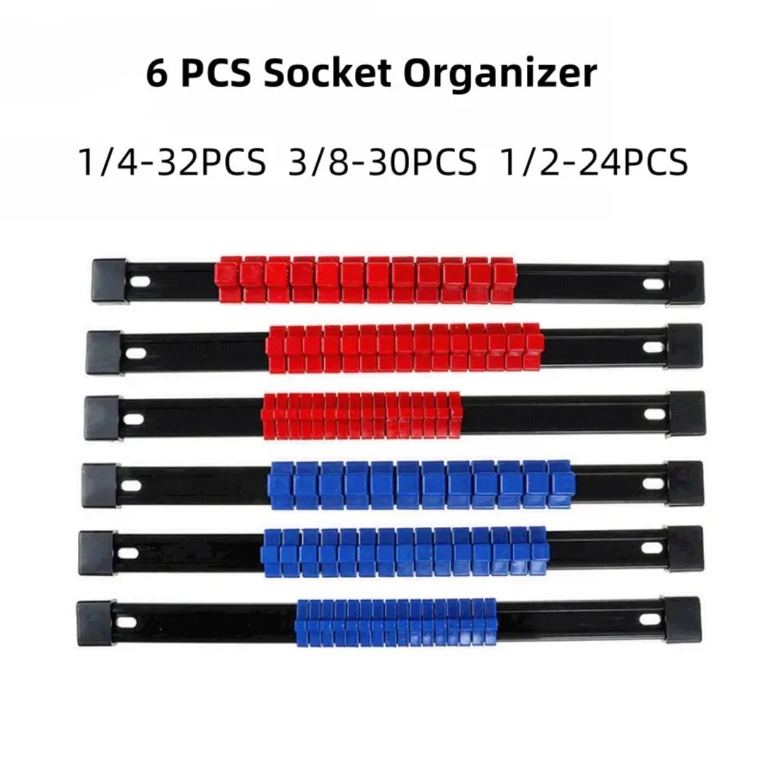6piece Socket Holder 1/4 «3/8 «1/2»