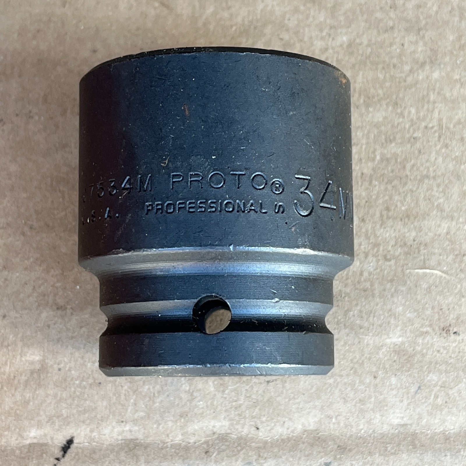 Proto Professional Impact Socket 3/4″ Drive , Metric 34mm , 6 point , 07534M