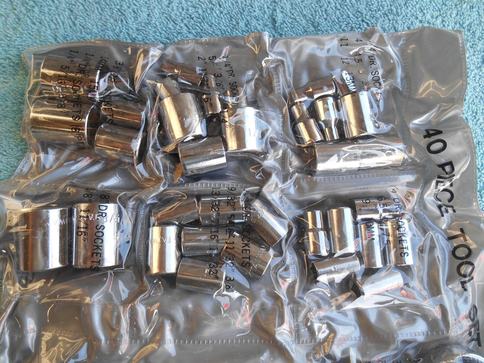 Turnbull Tools 40 piece Tool Set NEW OLD Stock Ratchet Sockets