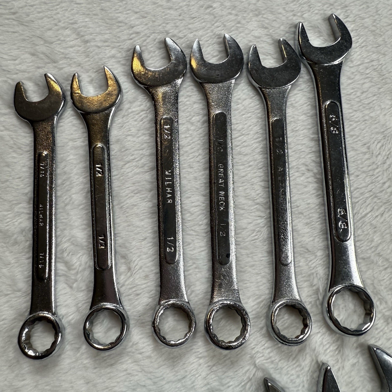 Lot of 29 Wrenches – Various Sizes & Makes