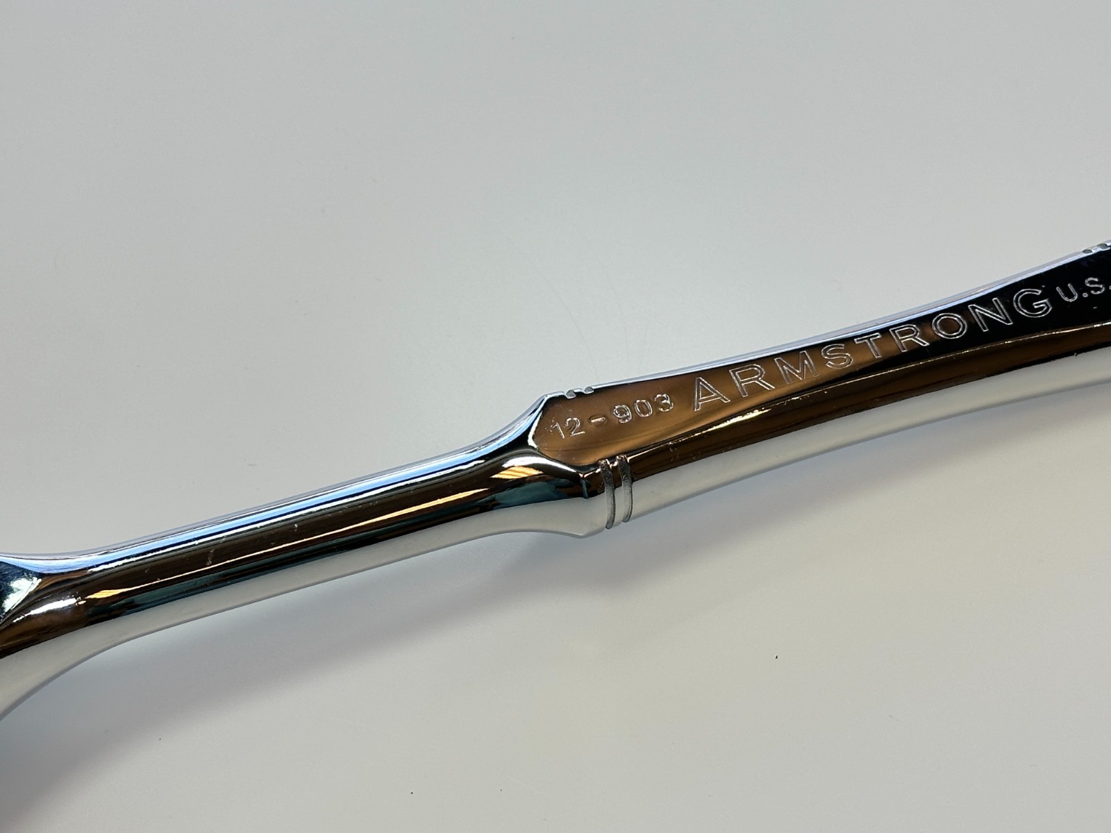 Armstrong Tools USA 12-903 1/2″ Drive Full Polished Chrome Plated Ratchet (NOS)