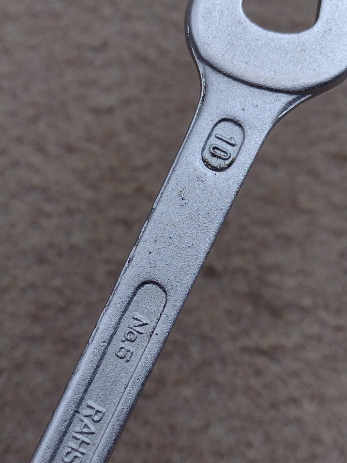 Rahsol 8mm x 10mm Double Open End Wrench Germany German Made Chrome Vanadium .