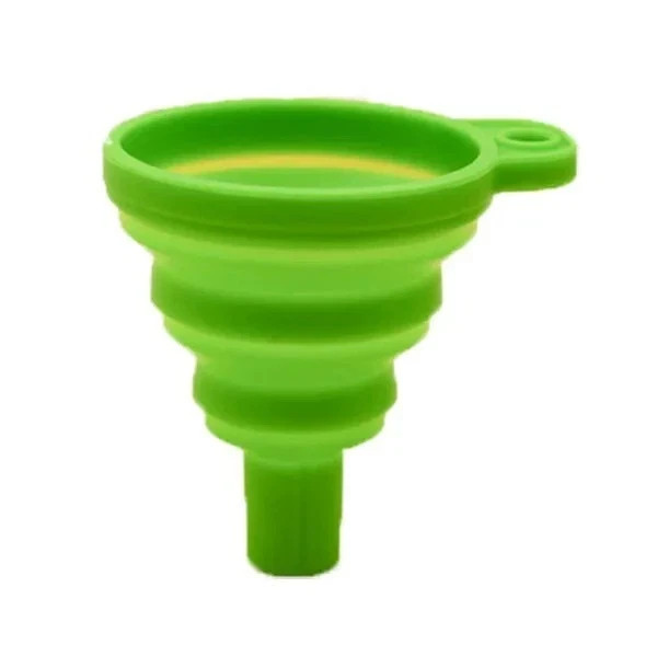 Foldable Silicone Car Engine Funnel for Engine Oil Petrol Washer Liquid