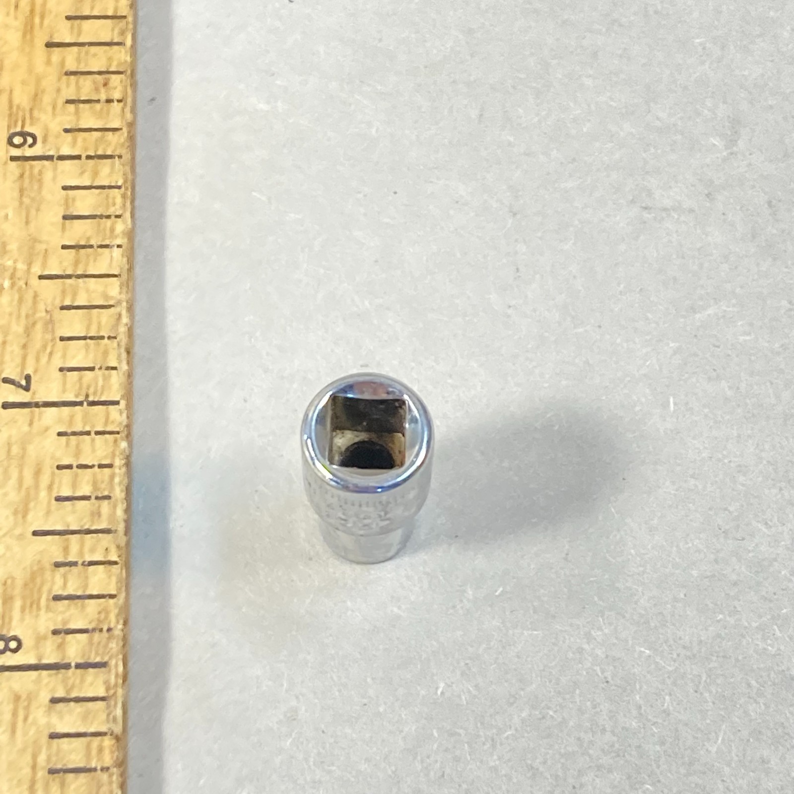 Craftsman 6 mm Socket Metric 1/4″ Drive 6 Point -V- #43502 USA