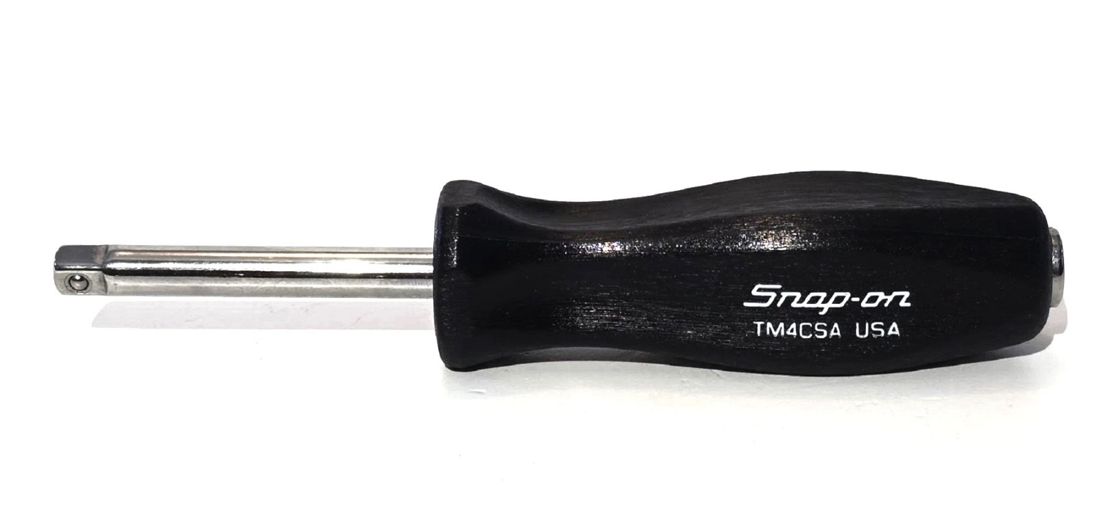 *NEW* Snap-on 1/4″ DRIVER – TM4CSA *BLACK HARD HANDLE* 1/4″ SHANK DRIVER *NEW*